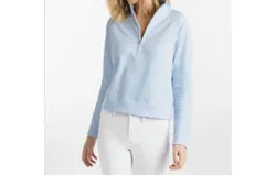 Travismathew Cloud 1&sol;2 Zip Pullover In Heather Kentucky
