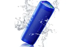 Altavoces inalámbricos portátiles Bluetooth con sonido HD&comma; impermeables IPX5&comma; hasta 24 horas de reproducción&comma; emparejamiento TWS&comma; BT5&period;3&comma; para casa&sol;fiesta&sol;exterior&sol;playa&comma; aparatos electrónicos&comma; regalo de cumpleaños &lpar;azul&rpar;