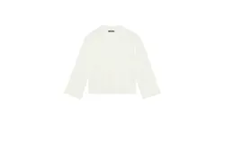 Deluc Women&apos;s Asclepias V-Neck Sweater In Ecru