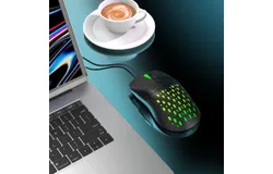 Wired Gaming Mouse Colorful Illuminated Cave Gaming Lightweight Lightweight Mouse 3600dpi
