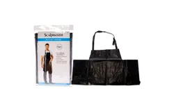 Fashion Stylist Apron - Black by Scalpmaster for Unisex - 1 Pc Apron
