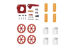 TWO TREES All Metal Feeder Extruder Frame and 4PCS Hand Twist Leveling Nut 4PCS Silicone Columns with 4PCS Heated Bed Springs for Creality Ender-3&sol;Ender-3 Pro&sol; CR-10 Series 3D Printer Parts &