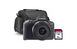 Canon EOS R100 Mirrorless Camera Black with Canon RF-S 18-45mm Lens Basic Kit