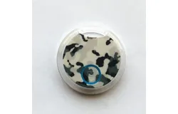 1pcs Mini Tracking Device Anti-lost Alarm S8 Round Bluetooth Smart Tracker Child Finder Pet Tracker Wireless Two-way Locator-camouflage grey