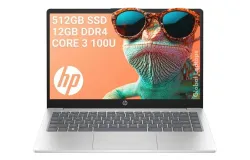 Notebook HP Core 3 100u 12GB RAM Ddr4 512GB SSD 14 FHD