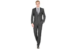 Braveman Light Glen Check Men&apos;s Slim Fit 2PC Suit
