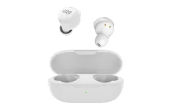 QCY T17 Ear Buds Wireless Bluetooth 5&period;3 Earbuds with Charging Case Waterproof Stereo Headphones in Ear Built in Mic Headset Touch Control Premium Sound for iPhone Android&comma; White