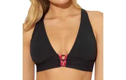 Bleu Rod Beattie James Bonded Halter Brallete In Black