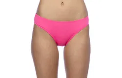 Kenneth Cole Reaction Crochet Hipster Bikini Bottom In Pink