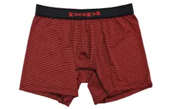 Papi Men&apos;s Stripe Boxer Brief In Red
