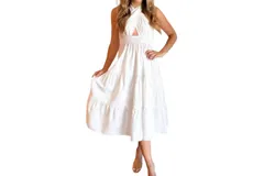 Idem Ditto Every Occasion Midi Dress In White