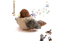 KittyBuffaloLeatherFlingString&lpar;Regular&rpar;-InteractiveCatandKittenToy-USAMade&comma;USABuffaloLeather