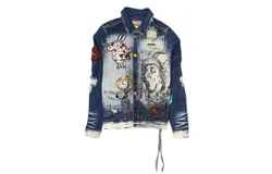 Cast Iron Men&apos;s Chester Cat Denim Jacket In Indigo
