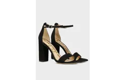 Sam Edelman Women&apos;s Yaro Classic Dress Sandal In Black Suede