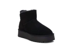 Xti Women&apos;s Suede Winter Boots In Black