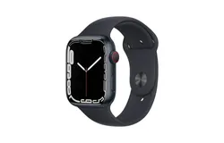 Apple Watch Series 7 &lpar;GPS&comma; 45MM&rpar; -Midnight Aluminum Case with Starlight Sport Band &lpar;Renewed Premium&rpar;