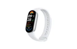 Xiaomi Smart Band 9 Global Version &lpar;2024&rpar; 1&period;62" Amoled Display &vert; 233 mAh Battery &vert; up to 21 Days of Battery Life &vert; Over 150 Workout Modes &vert; BT 5&period;4 &vert; 50M Water Resistant - Glacier Silver