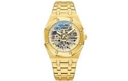 Mechanical Watches Automatic Mens Watches Top Brand Mechanical Tourbillon Wrist Watch Waterproof Business Stainless Steel Sport Mens Watches