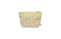 Dance Happy Designs Women&apos;s Incana Cosmetic Bag In Golden Flax