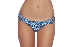 Body Glove Women&apos;s Surf Rider Full Coverage Bikini Bottom In Artefact Flirty
