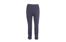 Eileen Fisher Women&apos;s High Waisted Slim Cropped Pant With Slide Slits In Ocean