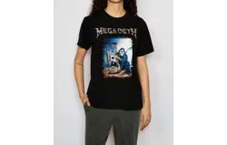 People Of Leisure Megadeth Hourglass Tee In Black