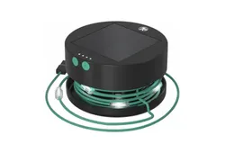 18ft Solar Camping String Lights 20LEDs Rechargeable Light Waterproof with Multiple Light Modes Power Bank Function for Home Campsite Decor