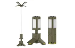 2000LM Camping Lantern&comma; Portable IPX7 Waterproof Camping Lamp-Green