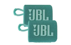 2x JBL Go 3 Portable Bluetooth Speaker &lpar;Teal&rpar;