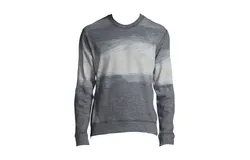 J Brand Men&apos;s Gray Ombre Print Messer Fleece Sweatshirt Sweater