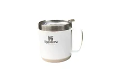STANLEY 13oz Desktop Insulated Mug Coffee Mug Vacuum Double Layer 304 Stainless Steel Mug with Handle Frosted White 370ml New