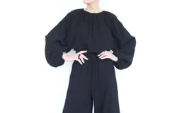 Beaumont Organic Chaya Top In Black