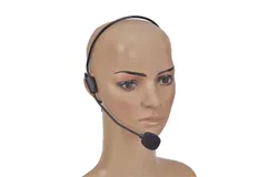 3&period;5mm wired portable headset microphone mobile headset dynamic jack for speakers&comma; guides&comma; teaching and lectures