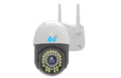 V380 Surveillance 4G Camera Wireless HD Night Vision Full Color Smart Home and Outdoor Surveillance CCTV Camera