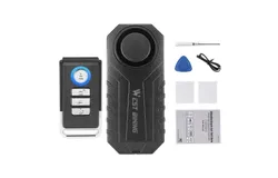 AntiTheft Bicycle High Visibility Alarm Wireless Bike E-Bike Movement Sensing Alarm Waterproof Remote Bicycle Search and Alarm Device