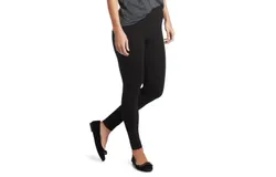 Hue Ultra Leggings With Wide Waistband In Black