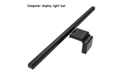 Screen light wireless dimmable eye protection learning office laptop display light bar hanging lamp&comma; black-50cm rack type-support any thickness