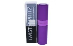 Twist and Spritz Atomiser - Purple by Twist and Spritz for Women - 8 ml Refillable Spray &lpar;Empty&rpar;