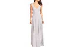 Show Me Your Mumu Jenn Maxi Dress In Dove Grey