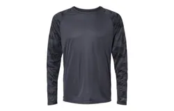 Paragon Cayman Performance Camo Colorblocked Long Sleeve T-Shirt