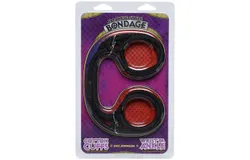 Japanese Style Bondage Cotton Cuffs Blk
