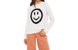Lisa Todd Happy Camper Top In Snow