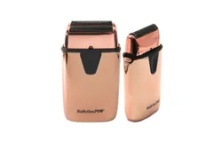 BaByliss Pro LIMITED EDITION UVFOIL UV-Disinfecting Metal Single Foil Shaver - Rose Gold &num;FXLFS1RG &plus; BaByliss Pro LIMITED EDITON UVFOIL UV-Disinfecting Metal Double Foil Shaver &num;FXLFS2RG &lpar;Rose Gold&rpar;