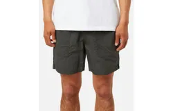 Katin Trails Nylon Shorts In Black Wash