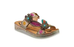 L&apos;artiste Women&apos;s Pillow Sandals In Grey