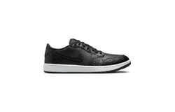 Nike Men&apos;s Air Jordan 1 Low G Sneaker Shoe In Black&sol;black Iron Grey&sol;white