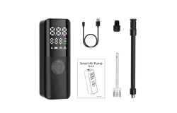 Tire Inflator Portable Air Compressor -for Cars&comma; Bikes & Motorcycle Tires&comma; Balls&comma; Car Accessories