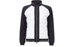 Abacus Sportswear Us Women Grove Hybrid Jacket In White Black