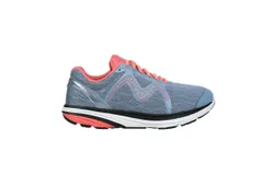 Mbt Women&apos;s Speed 2 Running Shoes In Grey&sol;peach