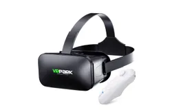 VR Glasses - Virtual Reality 3D Glasses -Black V6&plus;White Y1